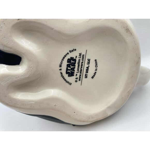 VTG 90's Star Wars Storm Trooper Mug Cup with Lid Coffee Tea - Picture 8 of 10